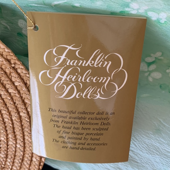 Gone With the Wind Scarlet O’Hara 19 inches fine bisque porcelain doll - Picture 12 of 14